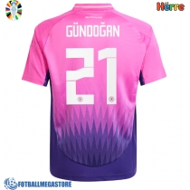 Fotballdrakt Herre Tyskland Ilkay Gundogan #21 Bortedrakt EM 2024 Kortermet